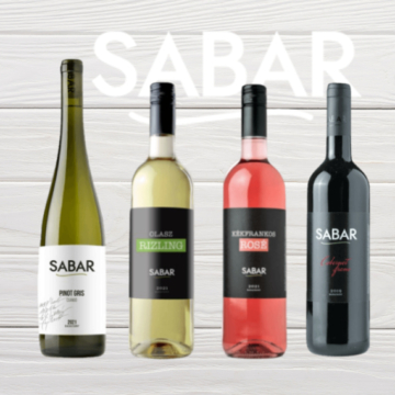 Sabar csomag (Olaszrizling - Pinot Gris - Rozé - Cabernet Franc)