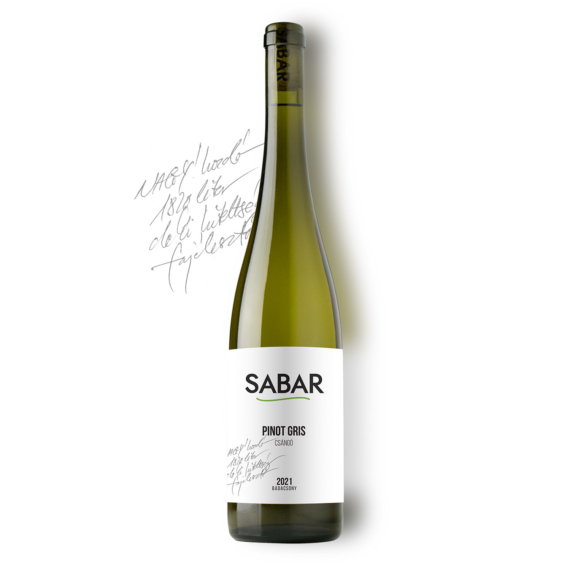 Sabar Badacsonyi “Csángó” Pinot Gris 2020